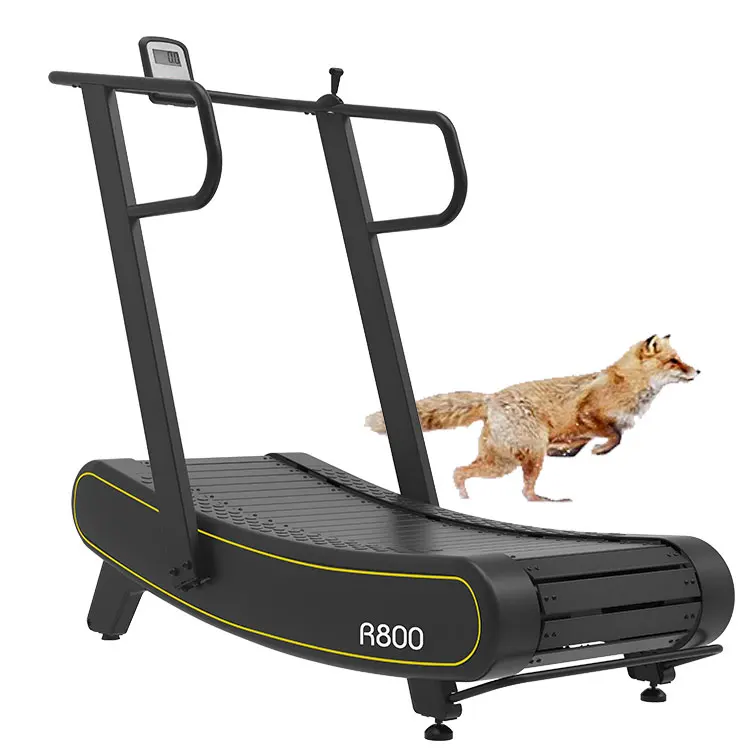 2023 новый дизайн самогенерируемое ручное оборудование для фитнеса коммерческая Спортивная изогнутая беговая дорожка продажи домашнего