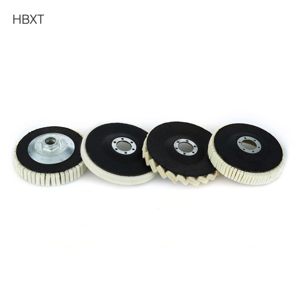 Polishing wool felt wheel thread M14 buffing wheel marble sanding buff wool felt