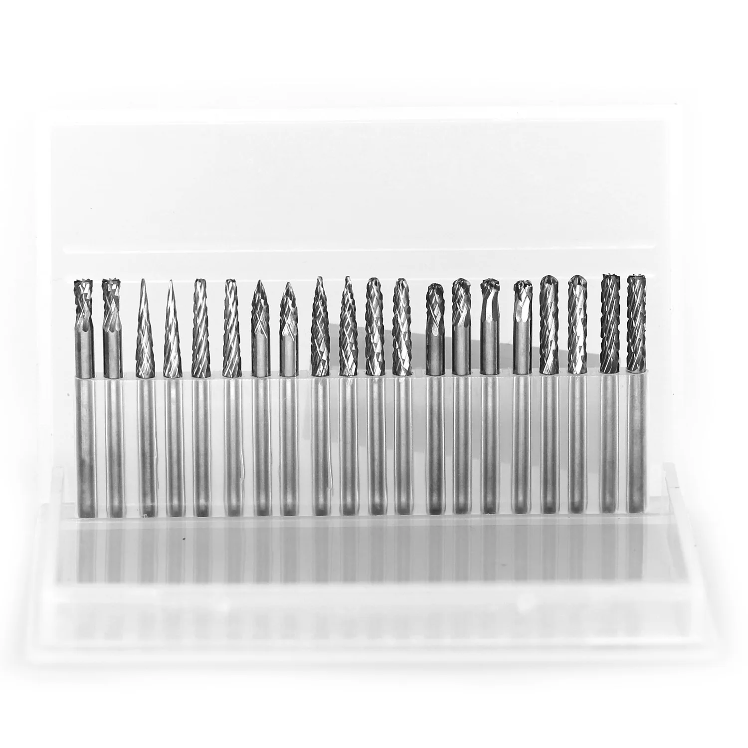 Wholesale Double Single Cut Tungsten Carbide Rotary Burr Kit Carving Drilling Tools 3mm 6mm Carbide Burrs Set
