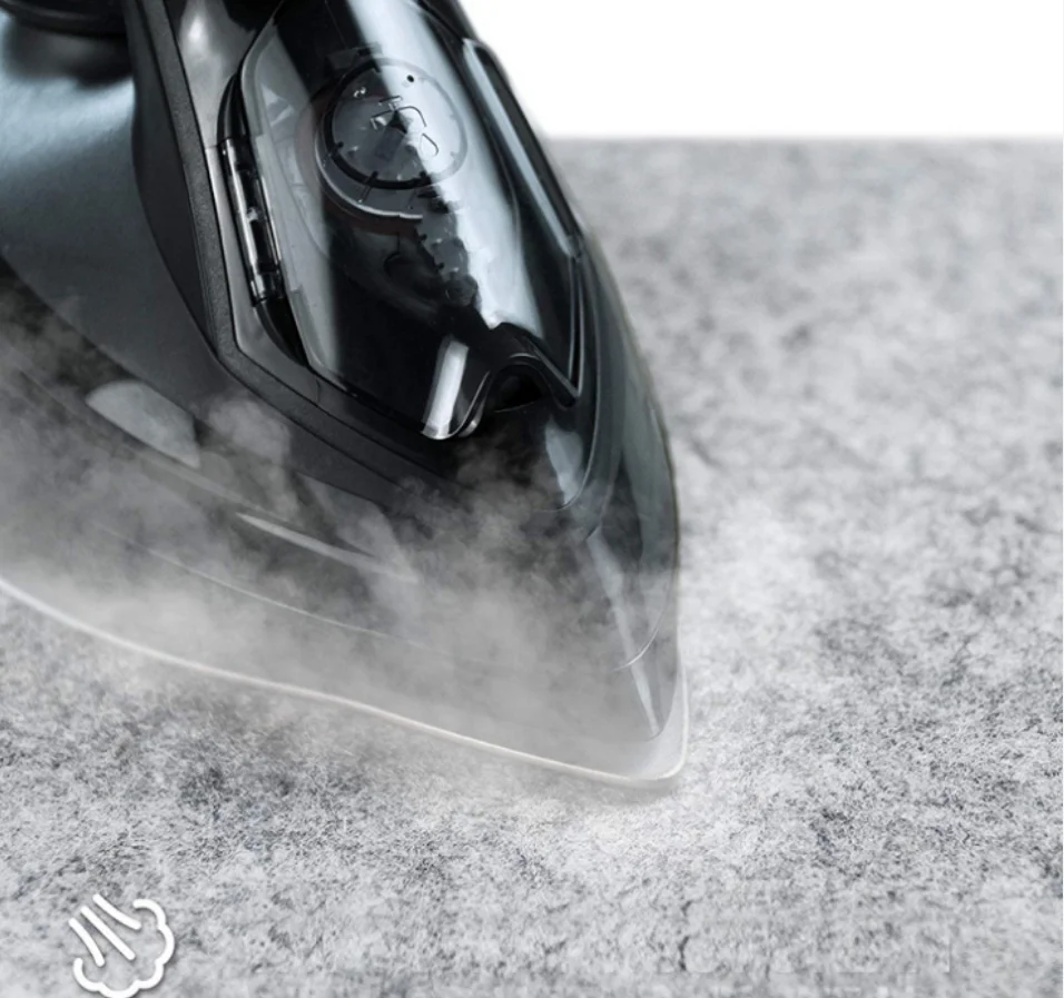 Горячая Распродажа индивидуальный валяный коврик для глажки из 100% новозеландской шерсти стегания