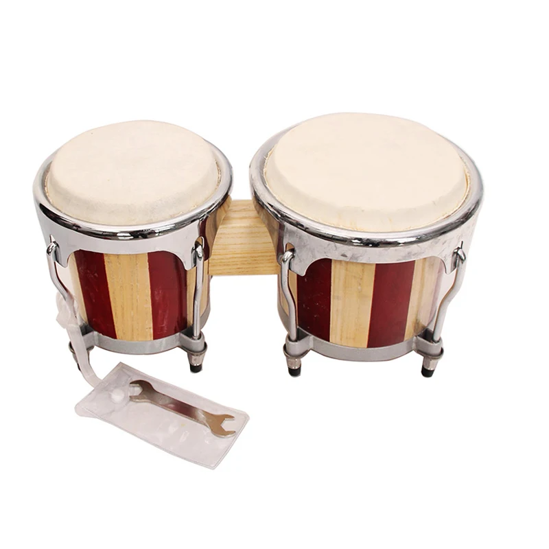 High Quality Bongo Drum OEM ODM Percussion Instrument Congas Bongos Drums for beginner professional kid