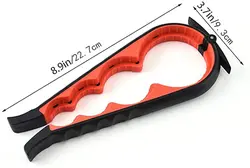 Kitchen Multifunctional Adjustable 4 in 1 Kitchen Lid Silicone Slip Jar Bottle Can Opener
