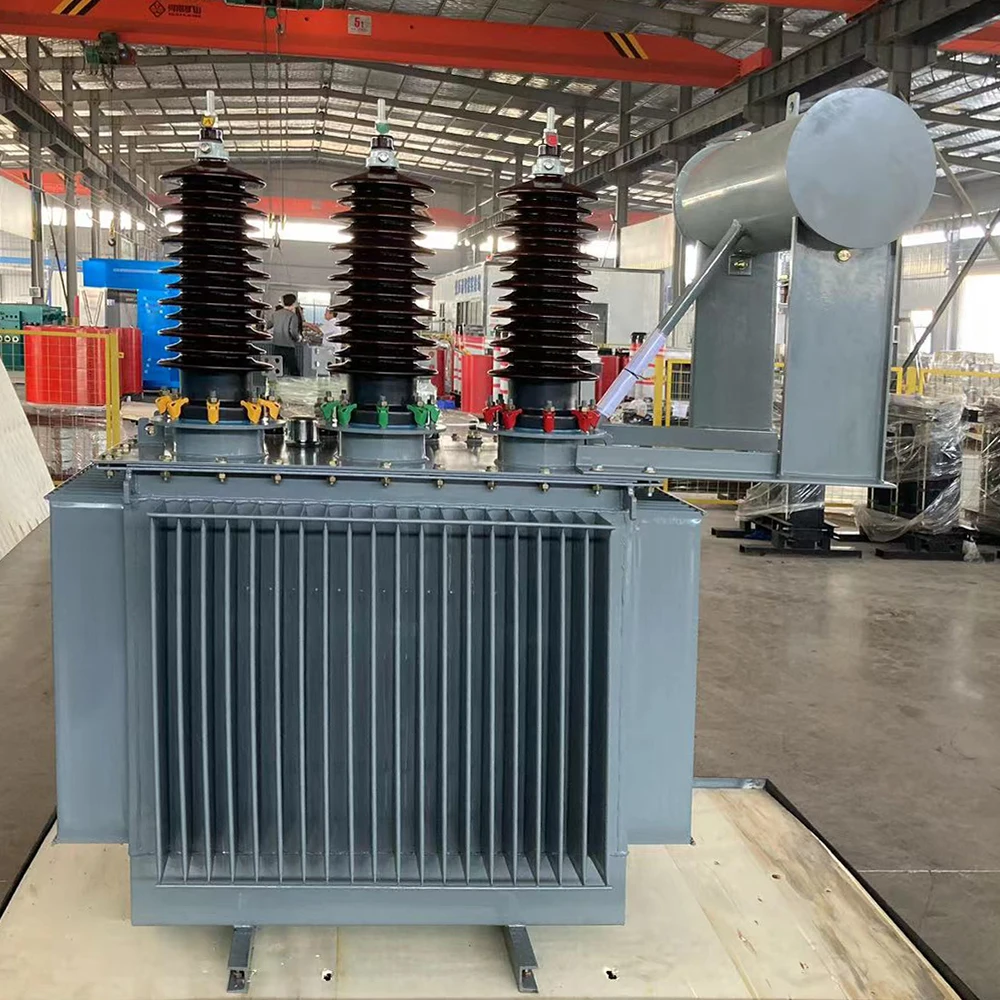 High-Efficiency Three-Phase Oil Immersed Transformer 25kva 630kva Capacity 380v/440v Output Voltage 10kv/35kv Input Power Supply