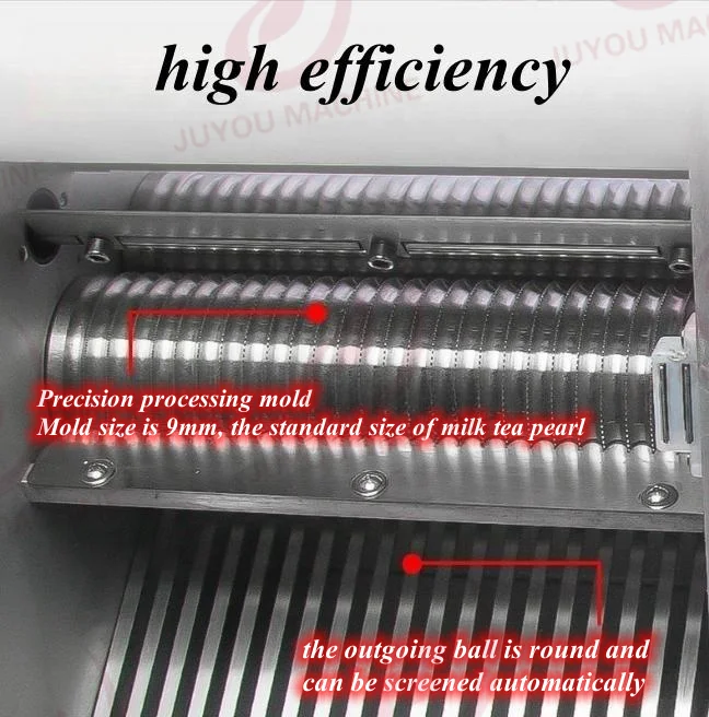 Tea Pearls Machine JUYOU High Quality Tapioca Pearl Taro Ball Making Machine for Boba Tea Pearls Machine