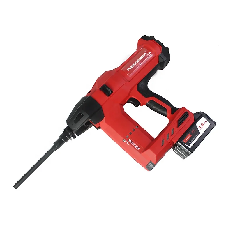 120J Cordless Lithium Battery Insulation Nailer Professional Nailing Tool for Fixing Rock Wool Insulation Walls in Construction