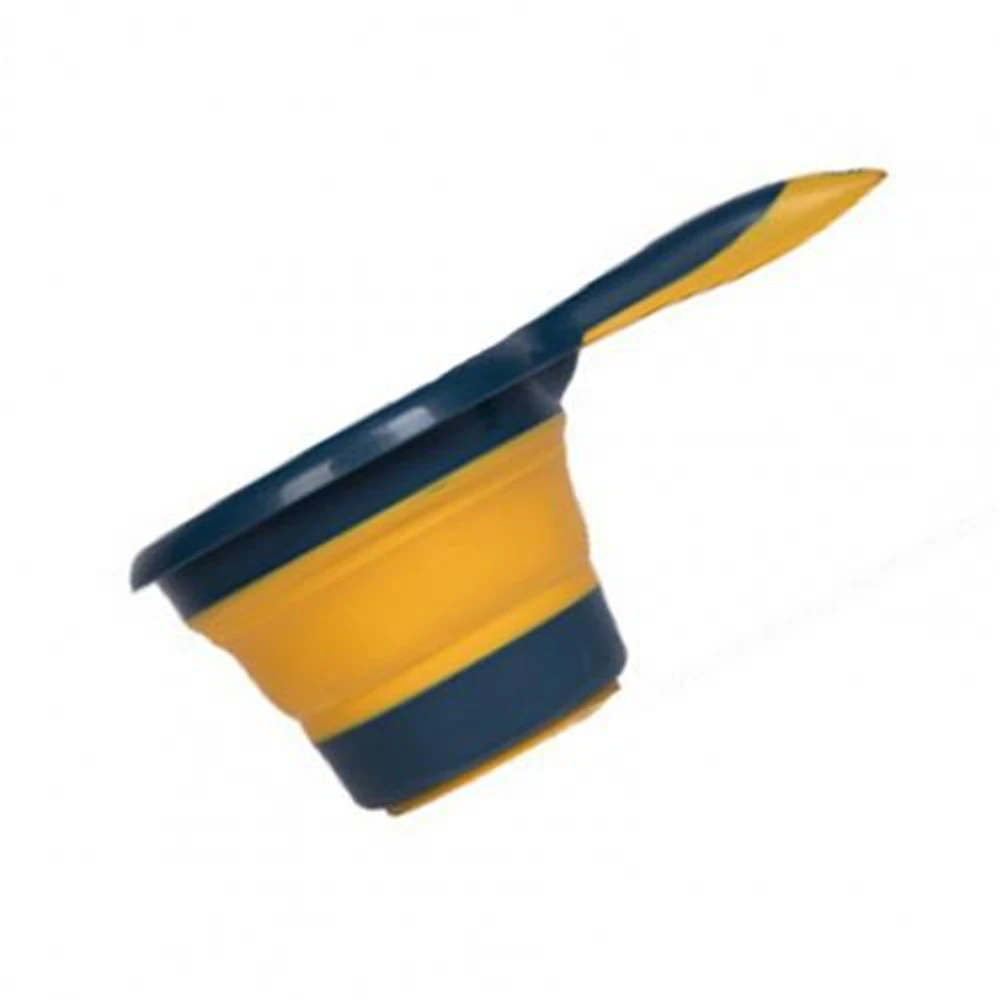 Fashion Products Supply Kitchenware Plastic Multi-Function Portable Spoon Creative Transparent PP Folding Water Scoop