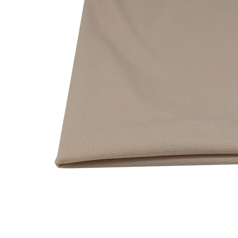
Nylon spandex fabric 4 way stretch weft knitting half gloss ventilation hole breathable weight fabric for underwear clothes 