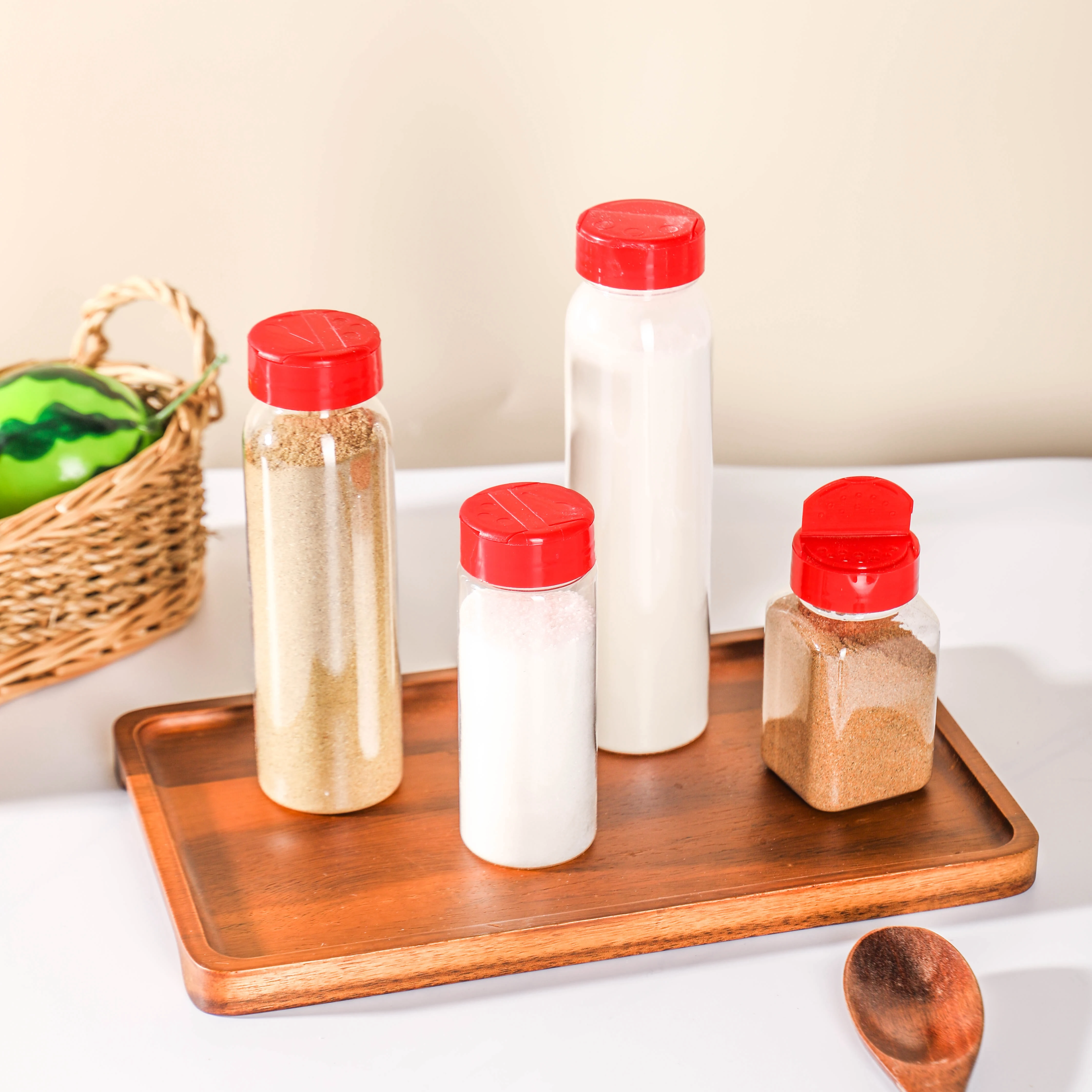 Мельницы для соли и перца в бутылках/Пластиковые мельницы для специй/Пластиковые мельницы