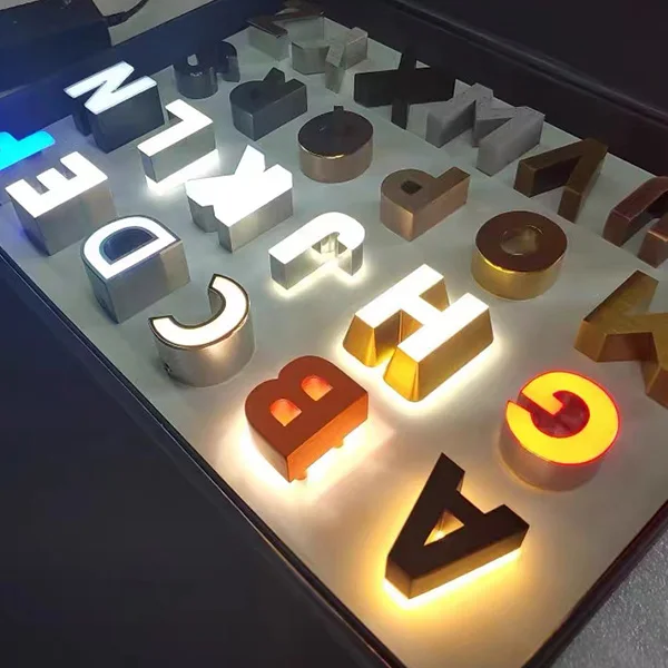 Factory High Quality New Led Letter of Inquiry Sample Led  Letters Light Box