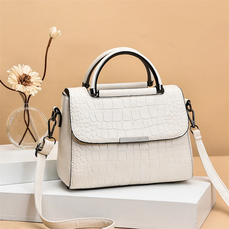 Custom Latest Cheap High Quality Pu Leather Guangzhou Tote Handbag for Women