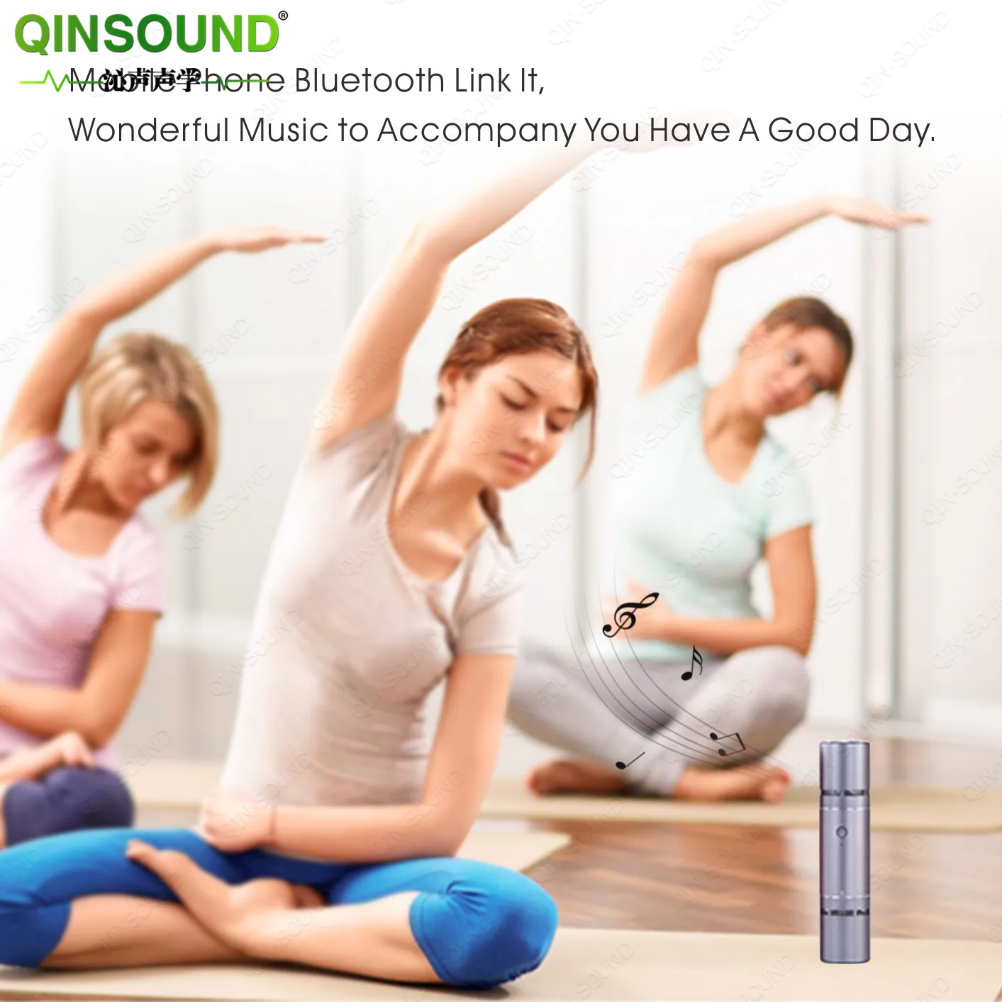 
Big sound min speaker wireless portable with aromatherapy for car and yoga 