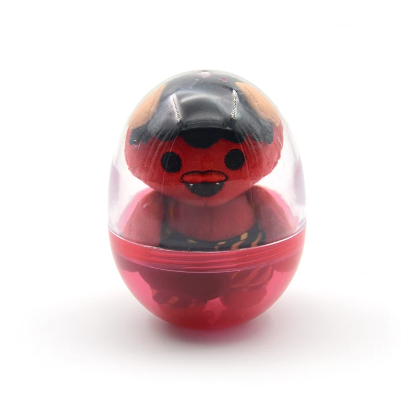 Wholesale gashapon capsule mini 6cm animal stuffed plush toys for capsule-gashapon-vending-machine