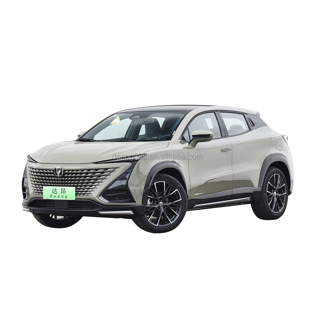 Chinese gasoline LHD vehicle Changan UNI-T 1.5T turbocharger compact automatic SUV new car with panoramic sunroof and image