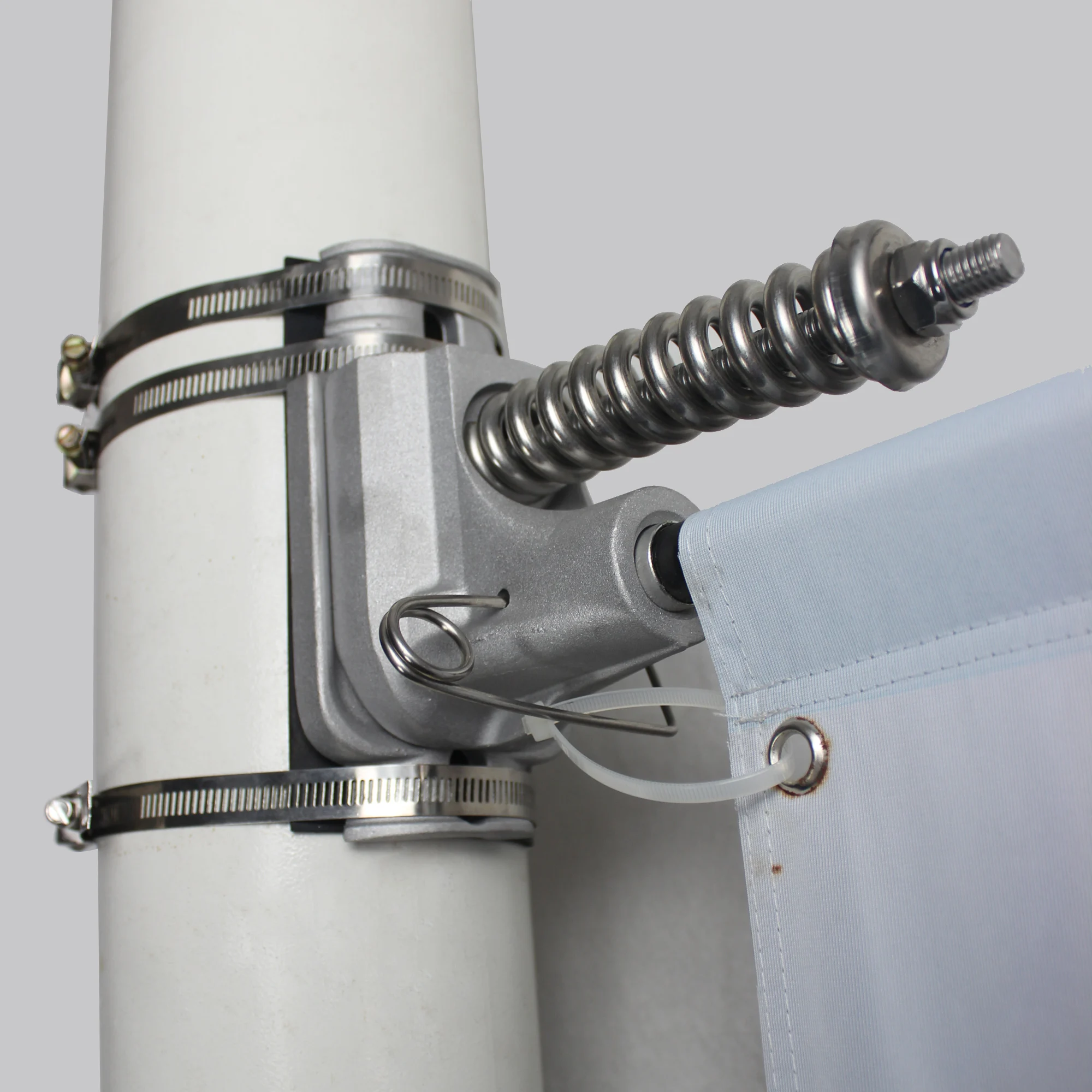 sign light pole commercial banner brackets