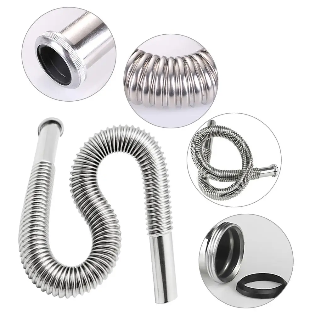 Factory Direct Supply Anti-odor Drain Pipe For Kitchen Sink And Bathroom Washbasin Wave Tube