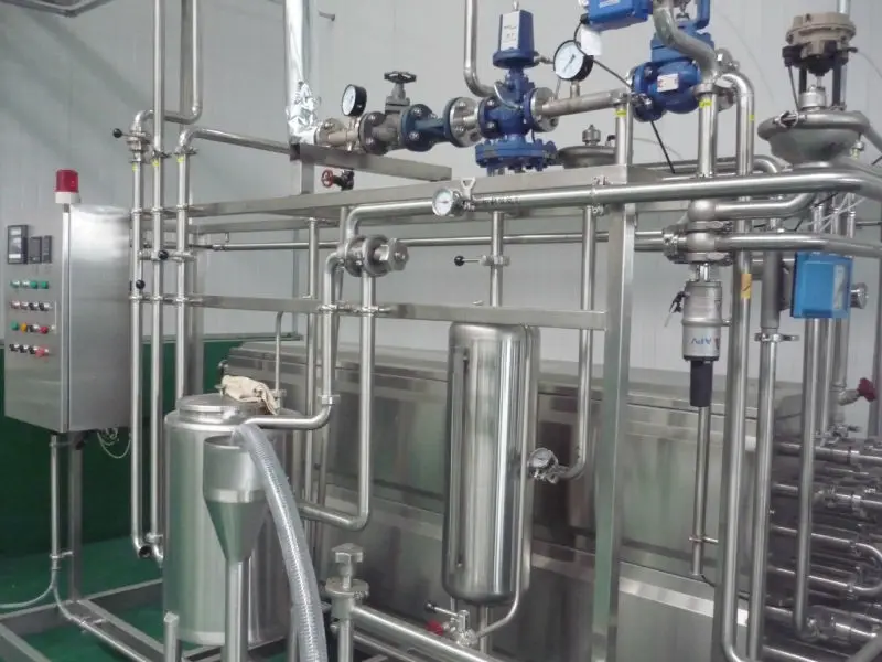 Automatic Tubular Sterilizer pasteurization liquids UHT Sterilizer Machinery