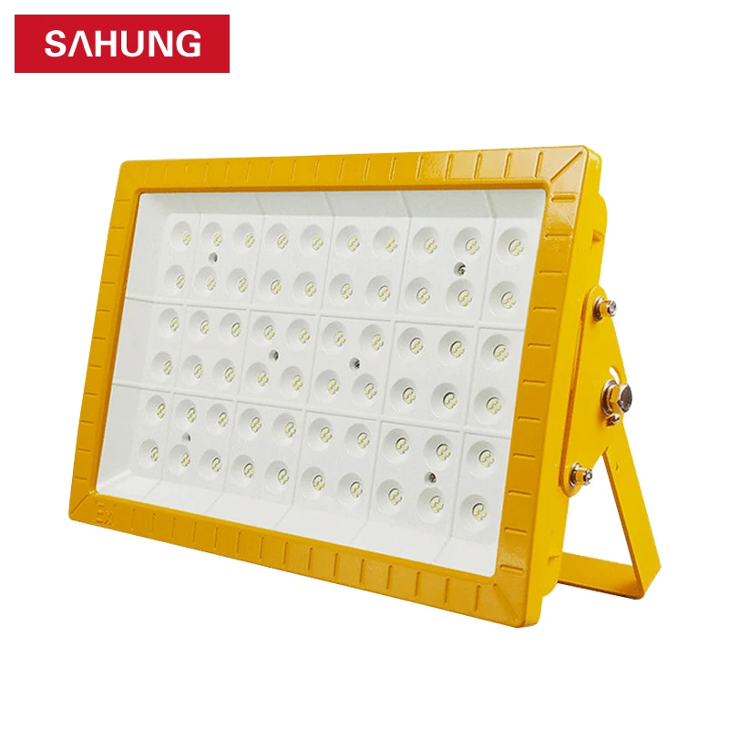 5 Years Warranty 130LM/W Atex Led Explosion Proof Light 100w 150w 200w High Lumen Explosion- proof Flood Lamp Petrochemical Use