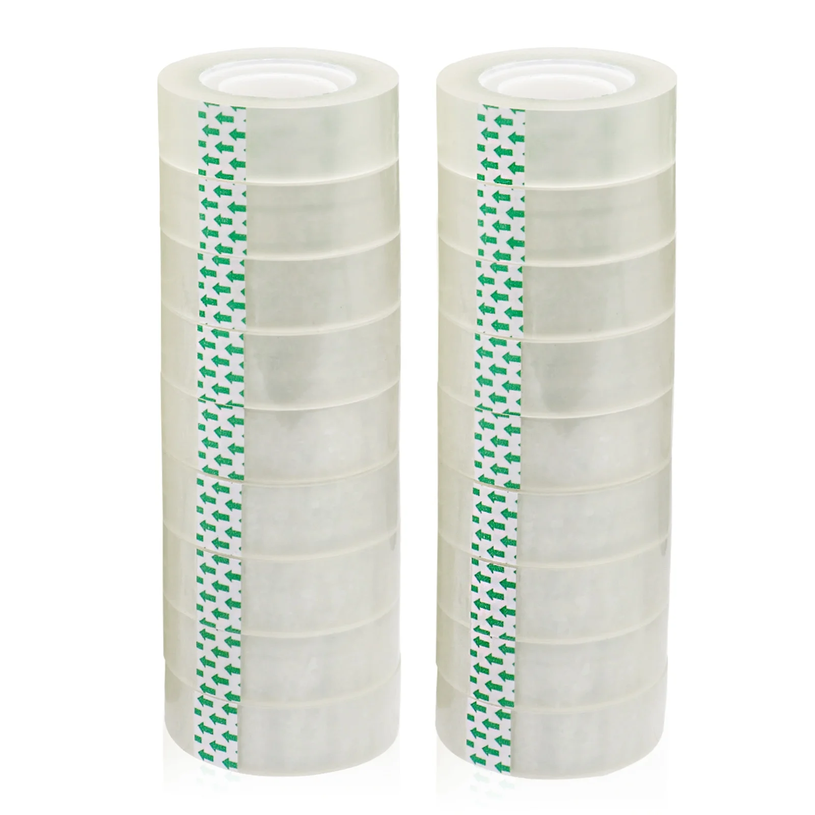 8 Pack Easy Tear Stationery Tape With 3/4 inch and 36 yards