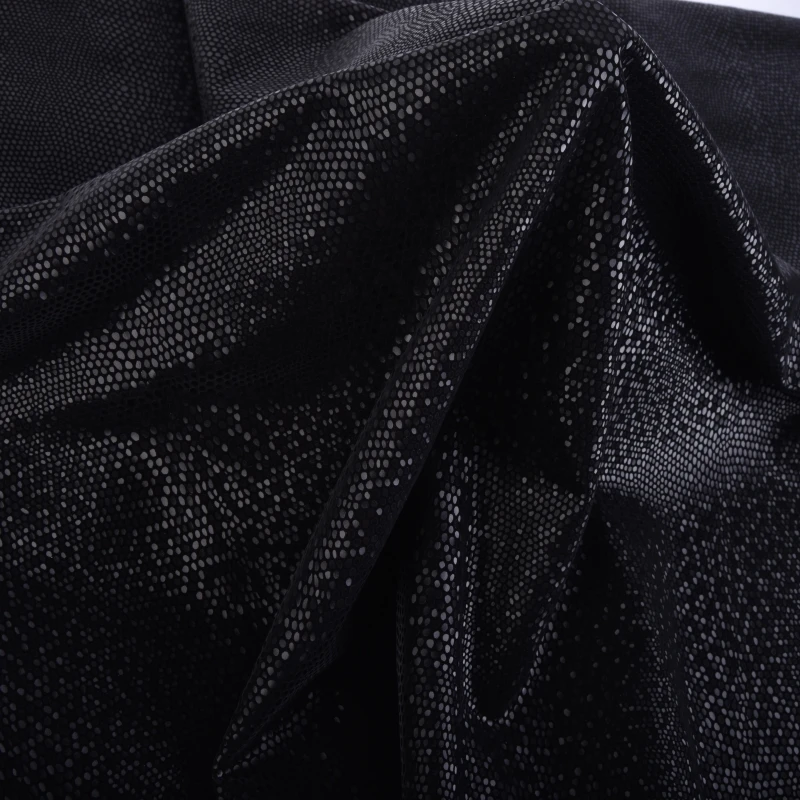 4 way stretch polyester PU coated fabric PU synthetic leather fabric for garment