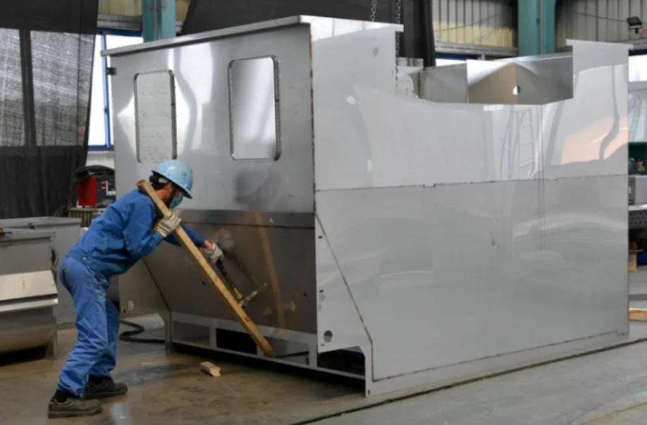 Stainless Steel Sheet Metal Fabrication with Cutting Bending Welding