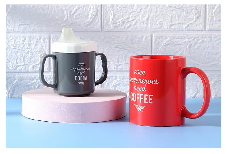 Wholesales Online Promotional Gift Custom Artwork Logo Mug Christmas Ceramic Cup Plastic mug