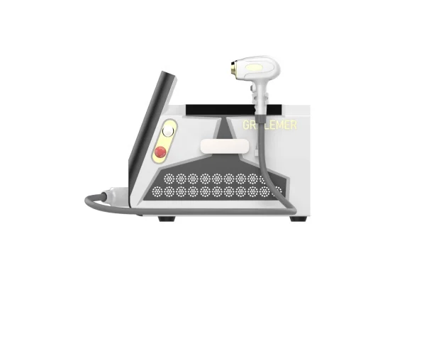 Гарантия 2 года, аппарат для удаления волос на трех длинах волны 755 нм, 808 нм, 1064 нм, диодный лазер