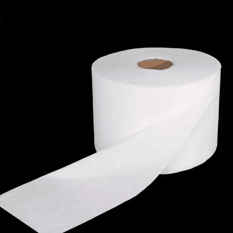 Custom raw material 40gsm cotton sms medical spunlace  printed nonwoven fabric rolls for wet wipes