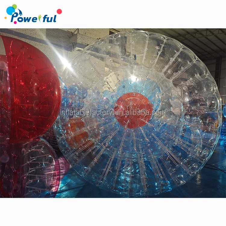 High Quality Inflatable Bumper Ball TPU/PVC Human Hamster Adult Body Zorb Ball