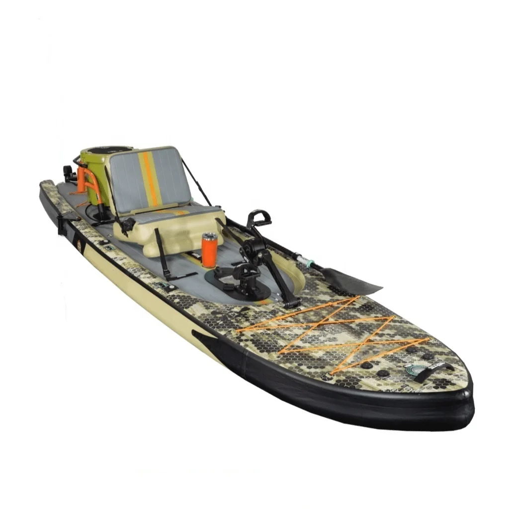 Inflatable Pedal SUP Dropstitch Fishing Kayak with Foot Drive