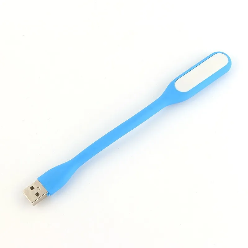 5V USB Mini LED Reading Night Lamp Multicolor Flexible Clip for Laptop Notebook Computer White Red Body with Bedroom Application