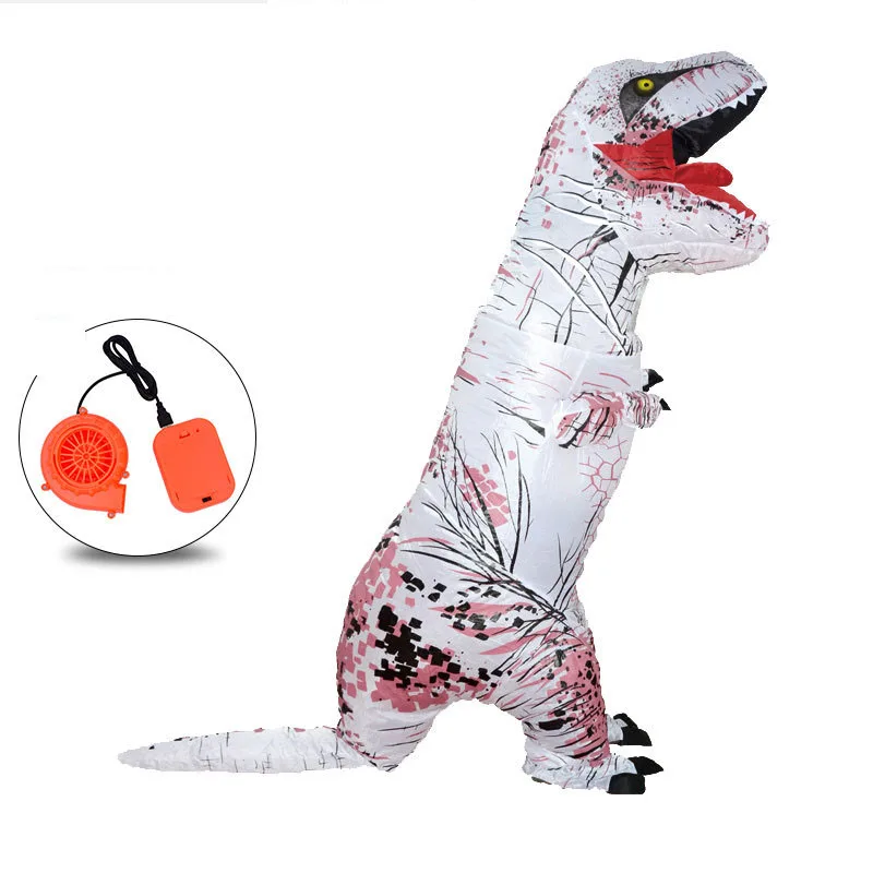 Dinosaur T Rex Costume Air Blow up Suits Halloween Inflatable rex High Quality Adult Children for Kids