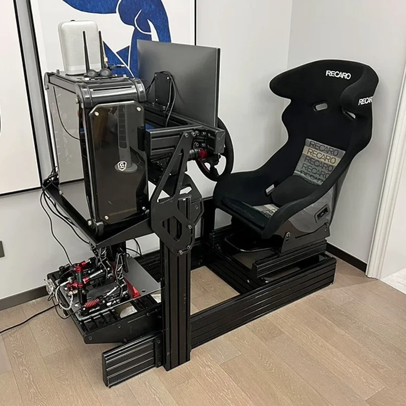 High Quality 40160 4080 4040 40120 Aluminum Frame Racing Simulator Seat simulator driving seat For G25 G27 G29 T300 T500 T80