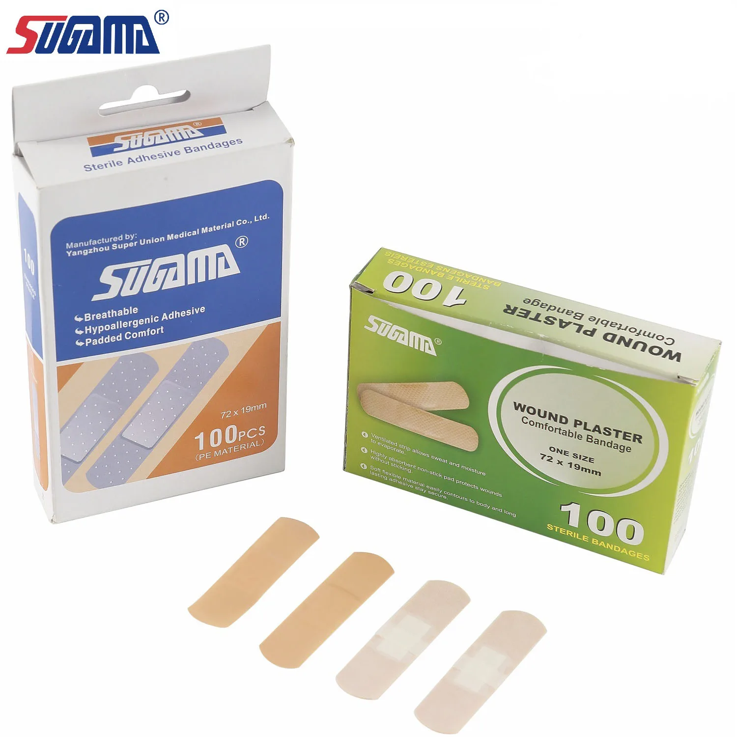 Manufacturer 1.9x12cm Medical First Aid Bandage Band Aid Bandaid plaster