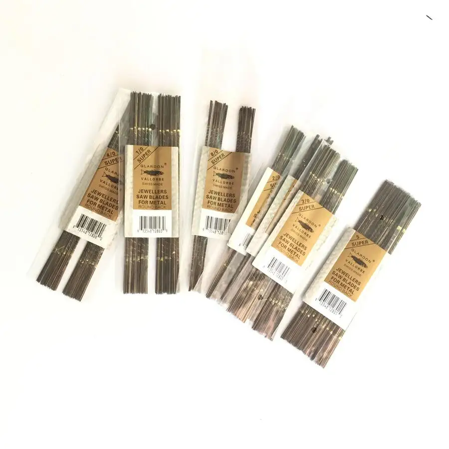 Jewelry Saw Blades Glardon Vallorbe Sawblades Jewellers Metal Bow Saw Cutter Blades