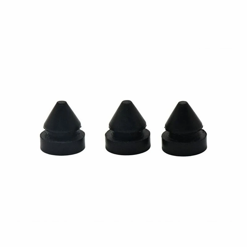 Oem Sbr Round Block Neoprene Cone Stopper Solid Rubber Cylinder