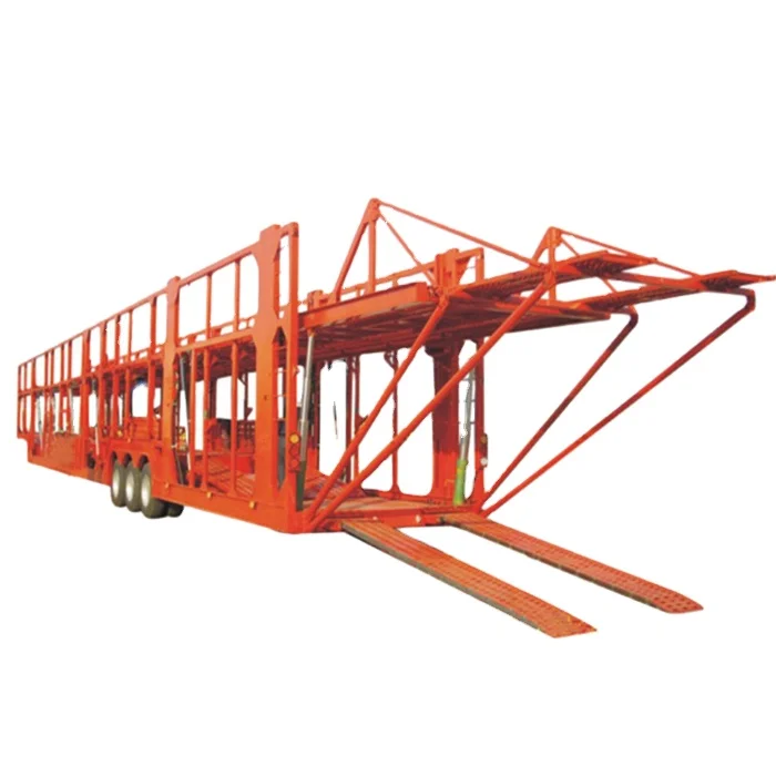 Car Carrier Trailer Metal Cargo for Transporting 1 to 10 Cars