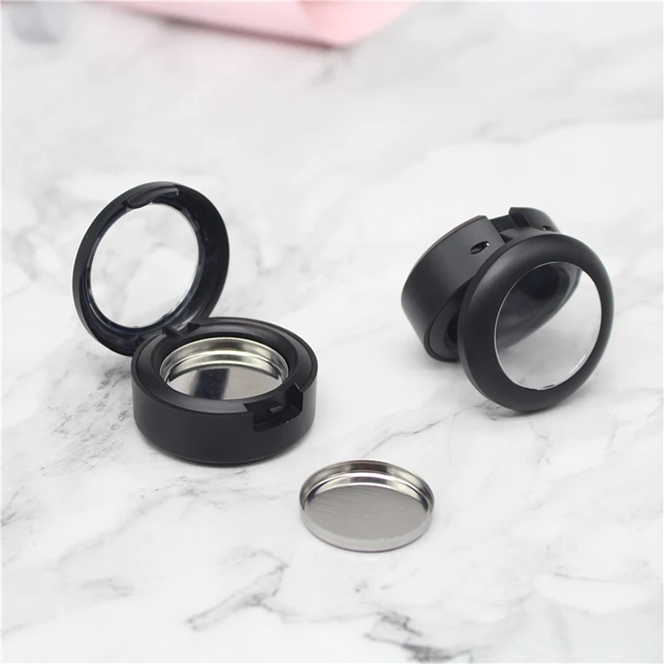 Custom cosmetic packaging single empty eyeshadow case