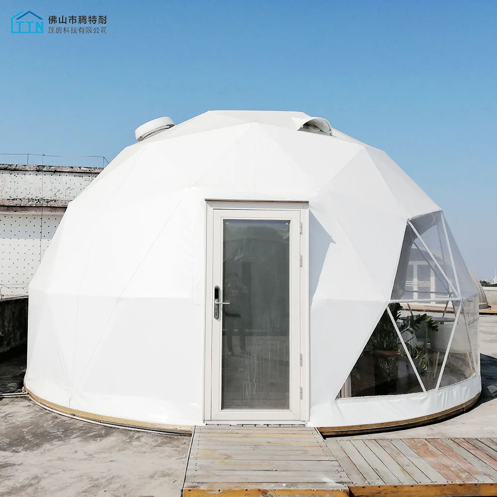 
Hot Sale Winter Outdoor Luxury Trade Show Tent Transparent Tents Igloo Geodesic Dome House Tent 