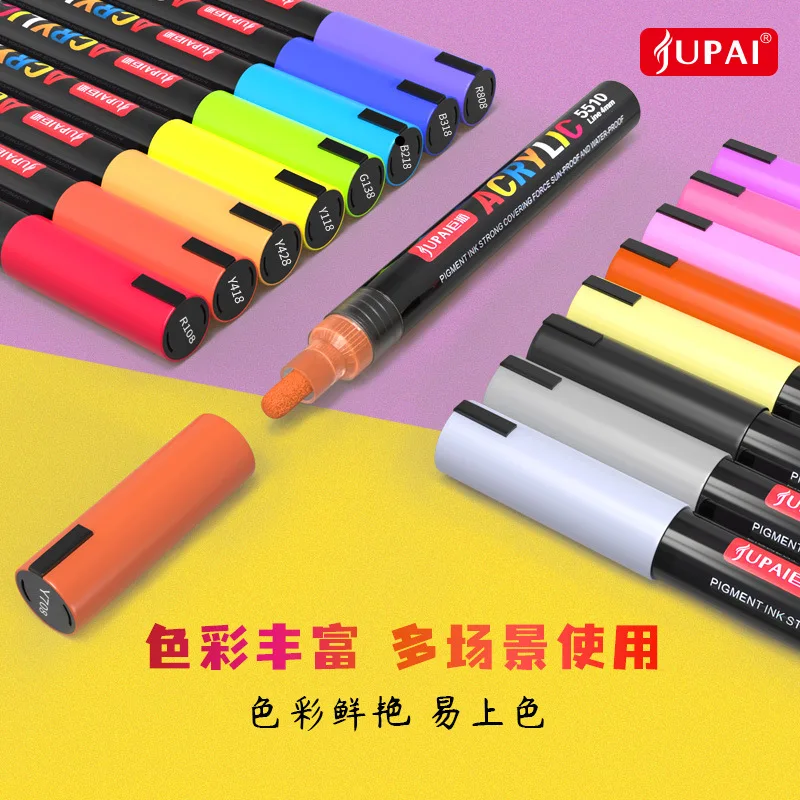 
Acrylic paint marker STA 12 24 36colors for painting Paint pen DIY hand painted acrylic painter marker 