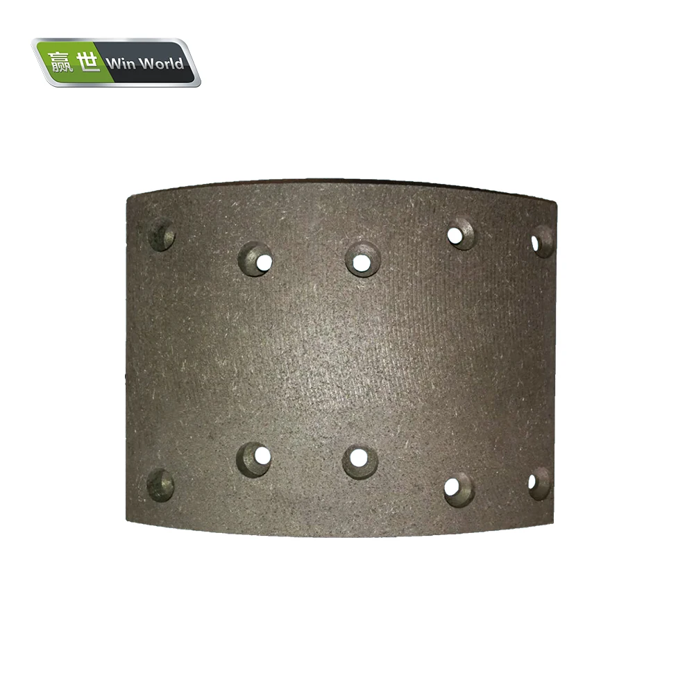 Brake spare parts brake pads for truck life lasting customized brake pads