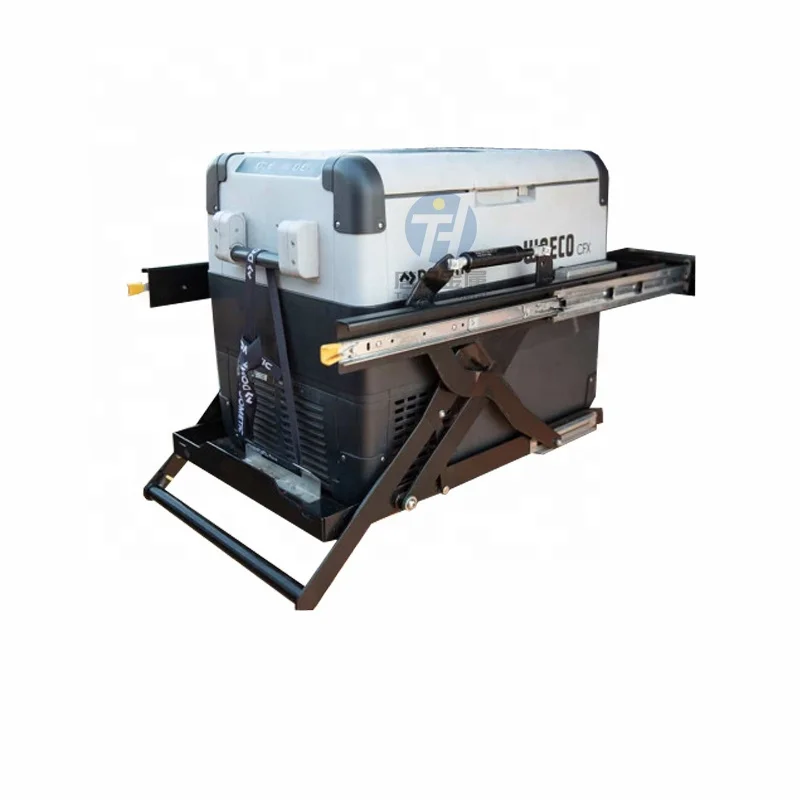 Custom Steel Fridge up and down slide with heavy duty in 40L/50L/60L for Ute Canopy of pickup, truck and car