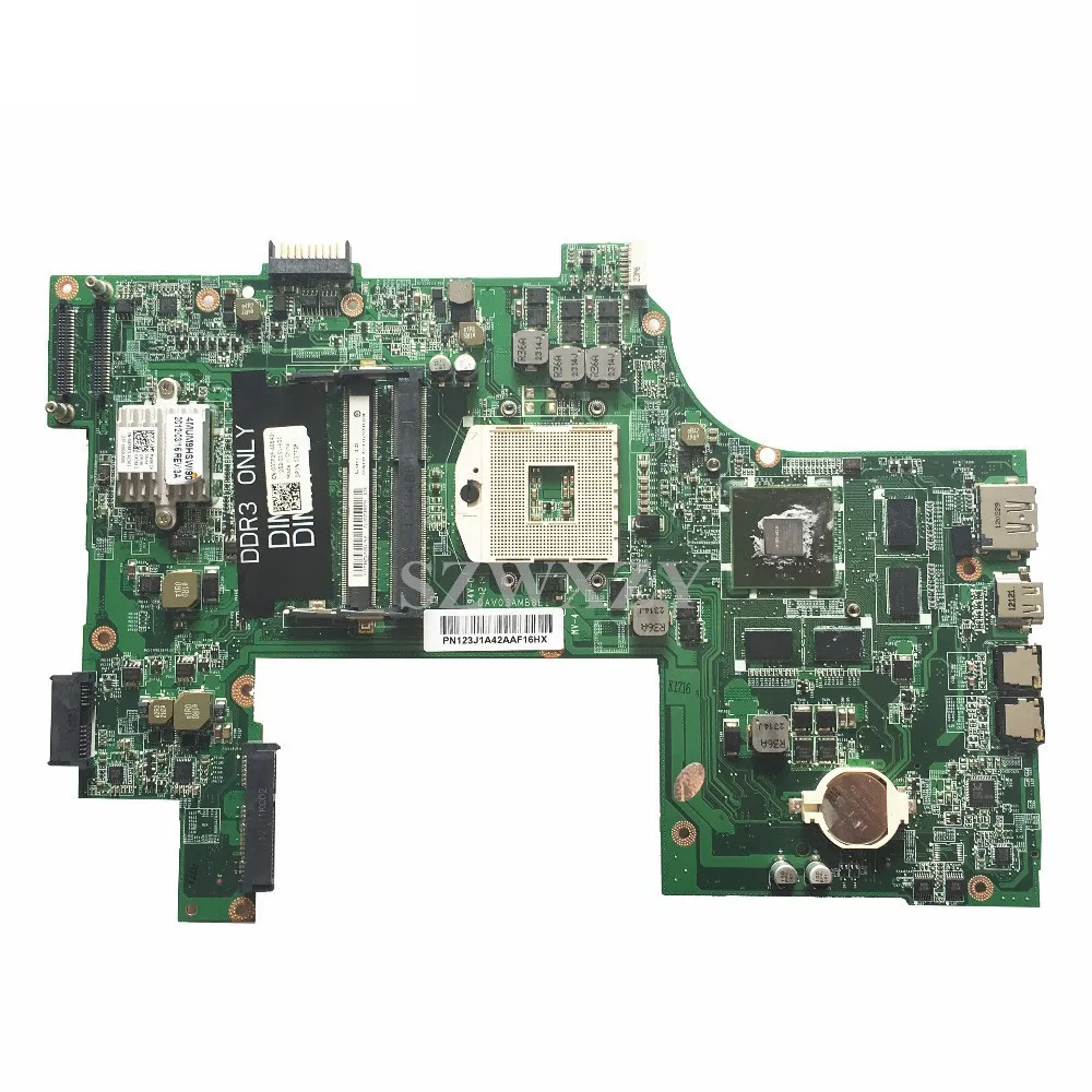 Для DELL N7110 Материнская плата ноутбука CN-037F3F 037F3F 37F3F DAV03AMB8E1 DDR3 GT525 материнская плата полностью протестирована