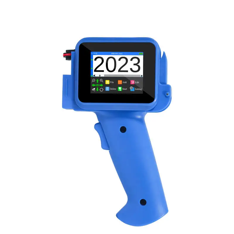 Mini-pro Automatic Tij Handheld Inkjet Printing Machinery Plastic Metal Date Ink Jet Hand Printer