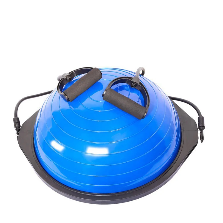 
China supplier gym home exercise half yoga balance ball with stability ring 