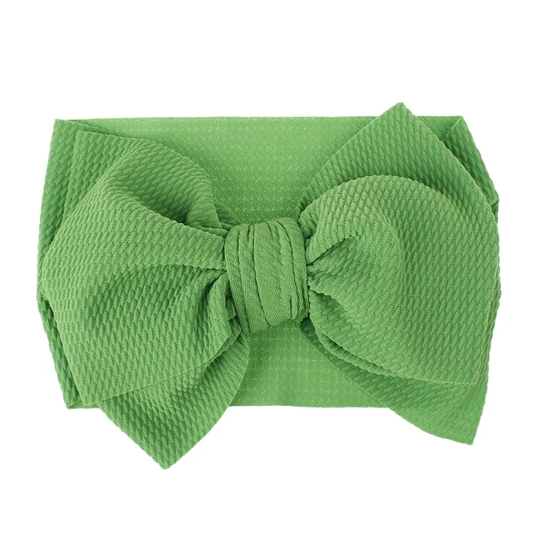 New wholesale custom newborn infant baby headband bow trimmed knot  with headbands