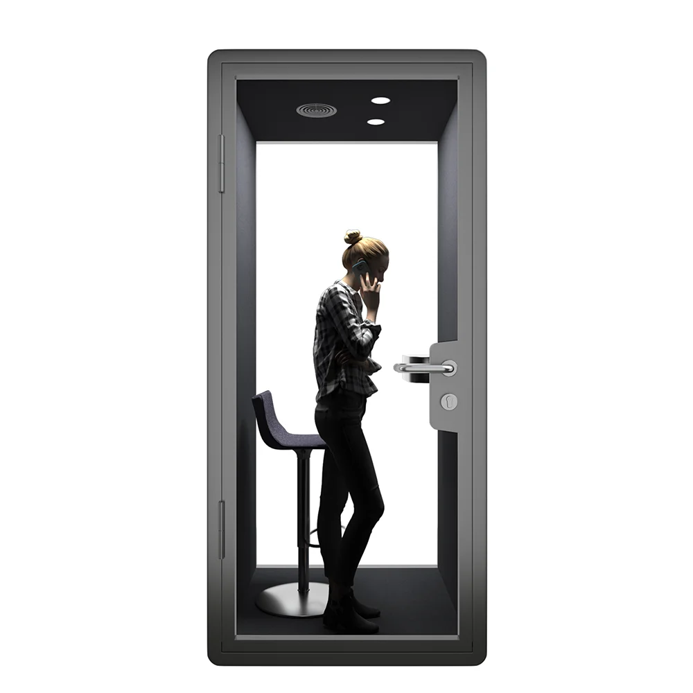Soundproof phone booths for the open office