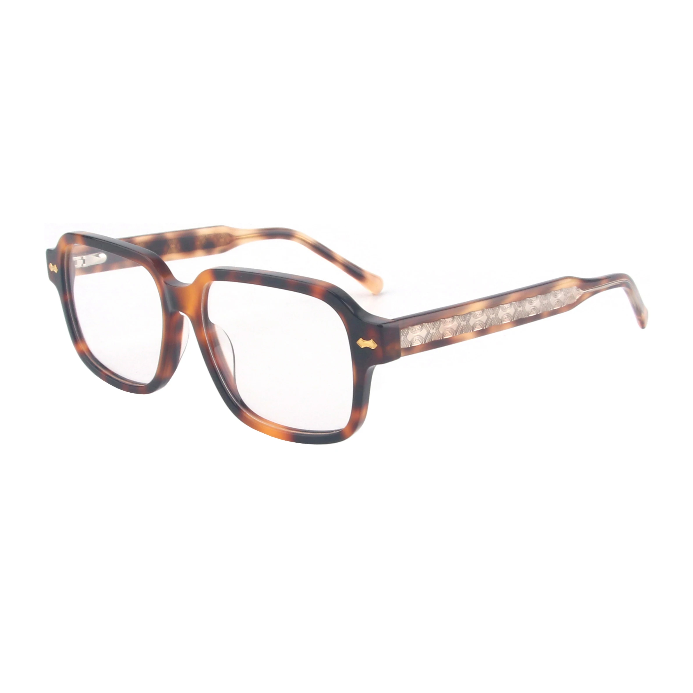 stock glasses optical custom Popular men frame Ready Quality Fashion acetate spectacles eyeglasses Classic women new