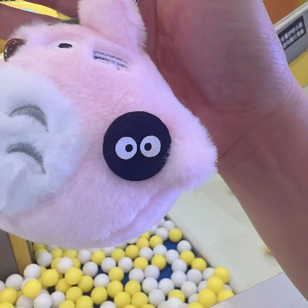 Kawaii Мой сосед Тоторо плюшевый брелок милый зуб Лотос аниме Подвеска для детской школьной сумки декор