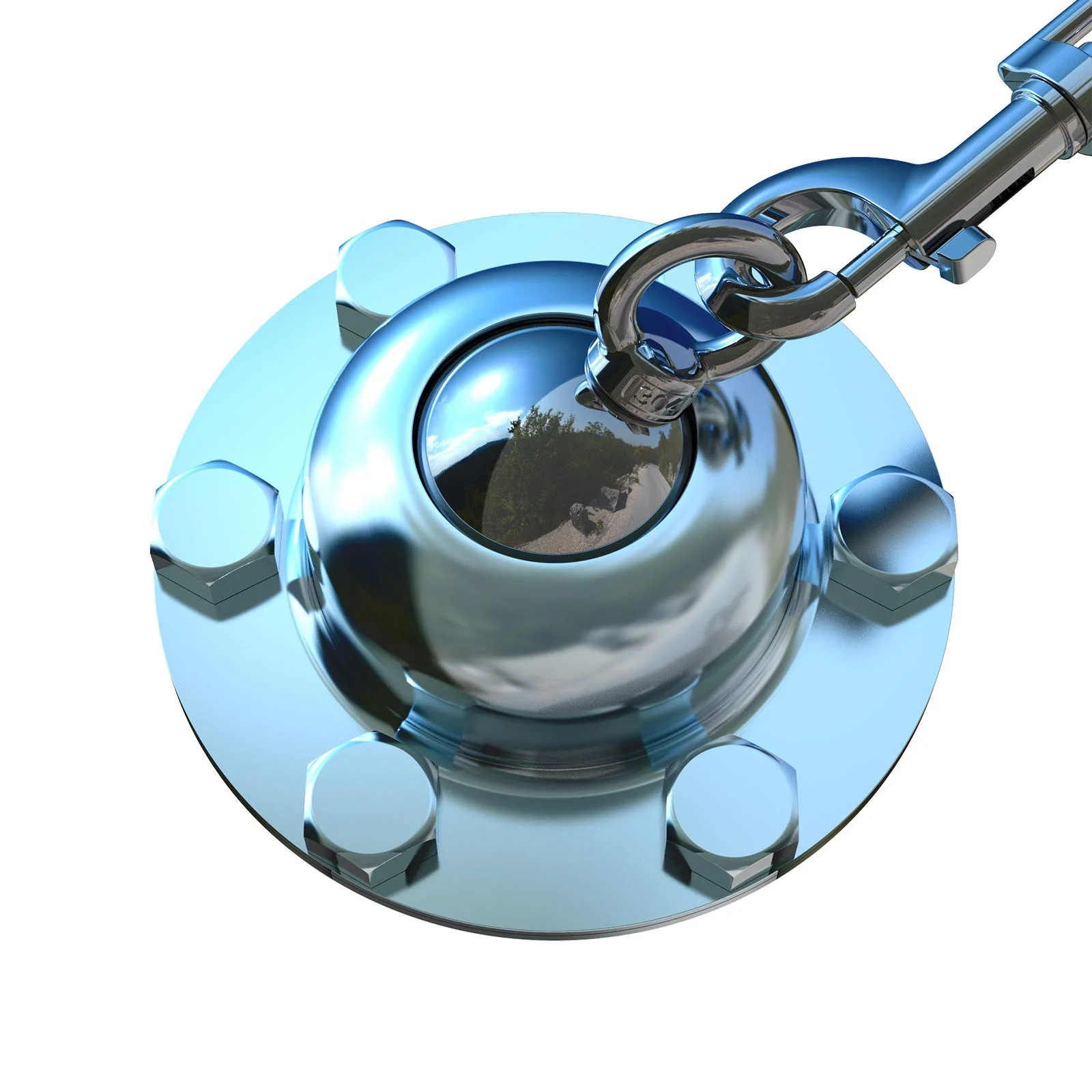 360 Heavy Dog Yard Stake Rust Proof Cat Anchor Dog Tether Swivel Dog Tie Out Stake