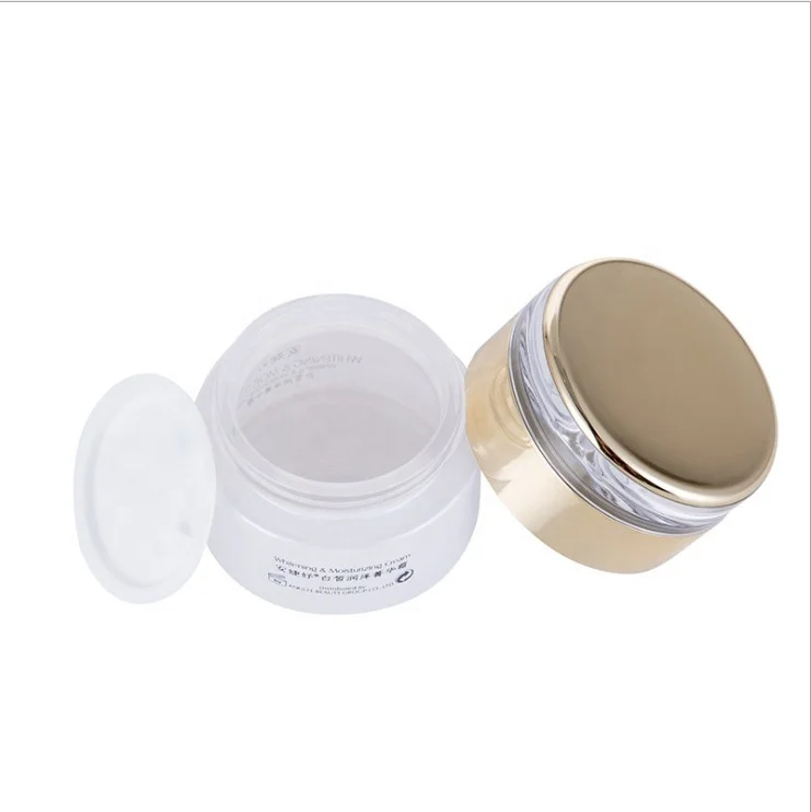 Wholesale Round Pear white eco friendly 20g 1oz 1.7oz 50ml 100ml 120ml glass luxury set cosmetic packaging